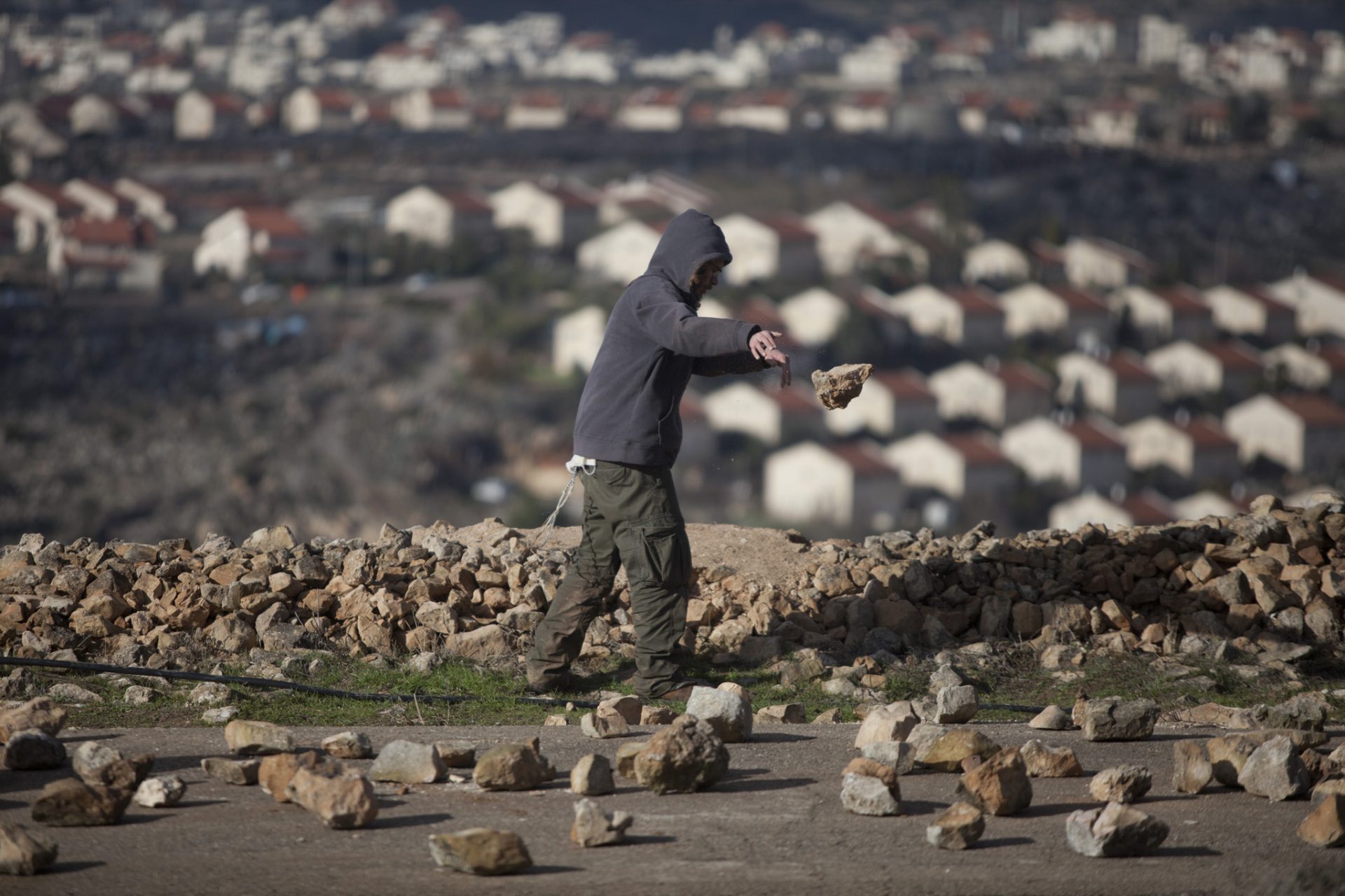 Eviction Begins Of The Amona West Bank Settlement